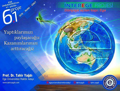 Uluslararası platformda Ege Üniversitesini bir adım öne çıkarmak için hazırlandık. İNTEREGE projesiyle başaracağız.