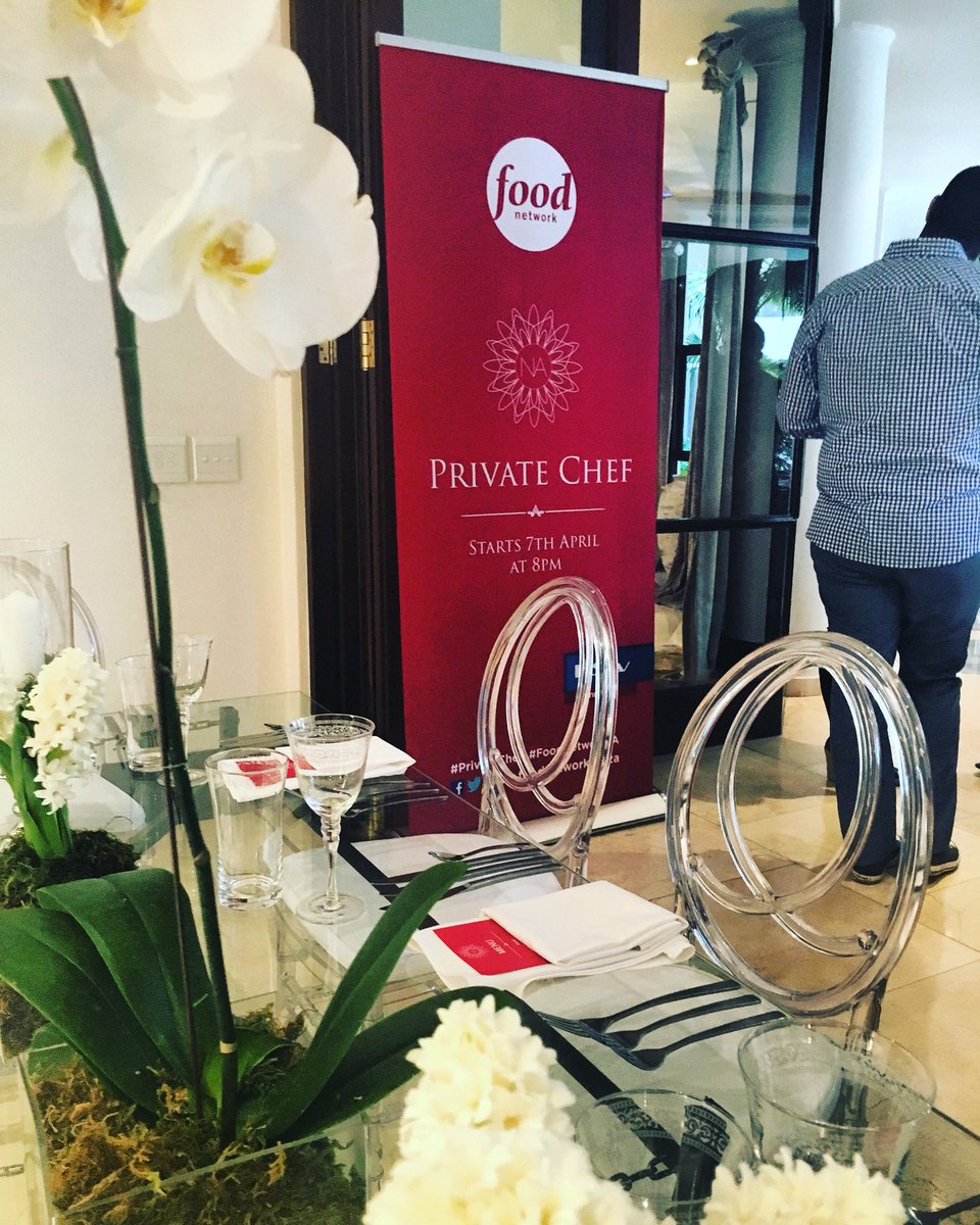neillanthony's tweet photo. We are ready for you JHB #privatechef @FoodNetworkSA https://t.co/bFEQhJzX3q