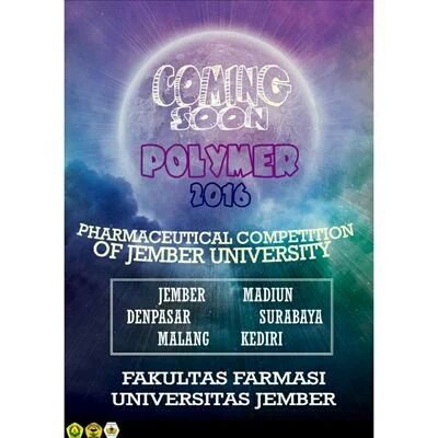 Polymer_ffuj's tweet photo. @infoLOMBA Hai guys, Siapkan dirimu dan ikuti polymer 2016 ya ツ more information ? Cek bio. https://t.co/qeSjKUJ2Rs https://t.co/qtTAkx8dWB