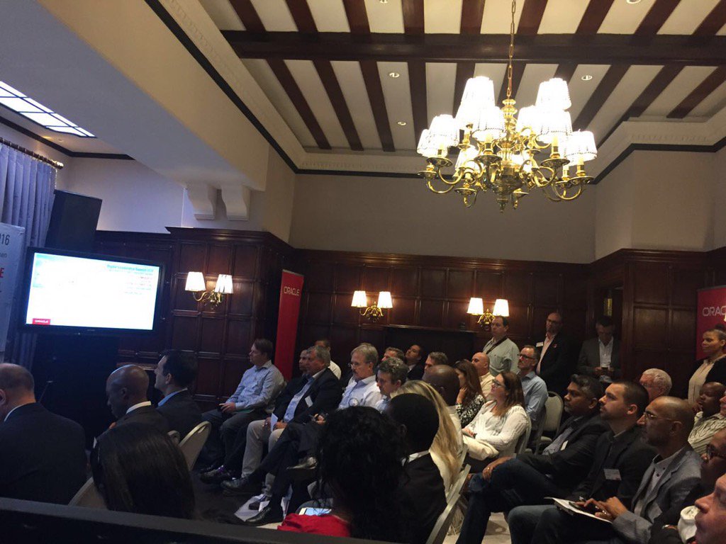 PHApottershand's tweet photo. Full house at the #oracledigitalza event in Cape Town today https://t.co/eBfTj2dsGz