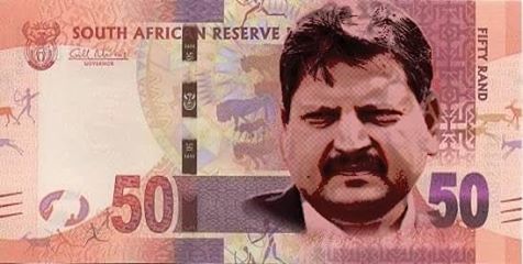 MDS_Collivery's tweet image. Has everyone seen the new R50 note that&apos;s just started circulating? What do you think? #Guptagate