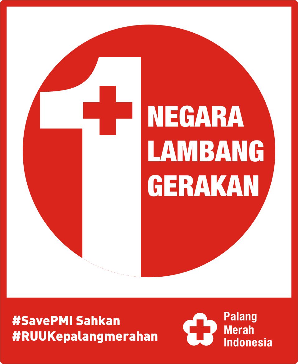 1 Negara 1 Lambang fungsi pelindung terjaga. Sahkan #RUUKepalangmerahan <a href="/DPR_RI/">DPR RI</a> <a href="/jokowi/">Joko Widodo</a> <a href="/Puspen_TNI/">Pusat Penerangan TNI</a> <a href="/palangmerah/">Indonesian Red Cross</a>