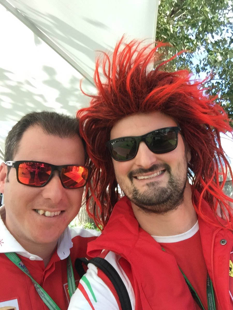 Ferrarikid1's tweet photo. Paddock club courtesy of @ScuderiaFerrari taking @SFCMelbourne members through for a visit. @ausgrandprix https://t.co/r9IFzEjRoO