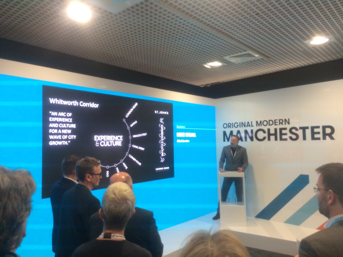 Exciting update from Allied London on developments in Manchester kicking off the last day at mipim. @AEWarchitects