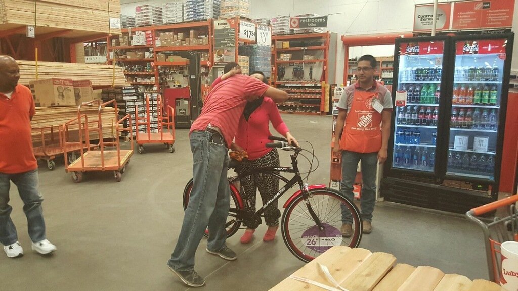 Jovan we appreciate you working here@8976. On behalf of the associates and leadership team, no more walking 2 work