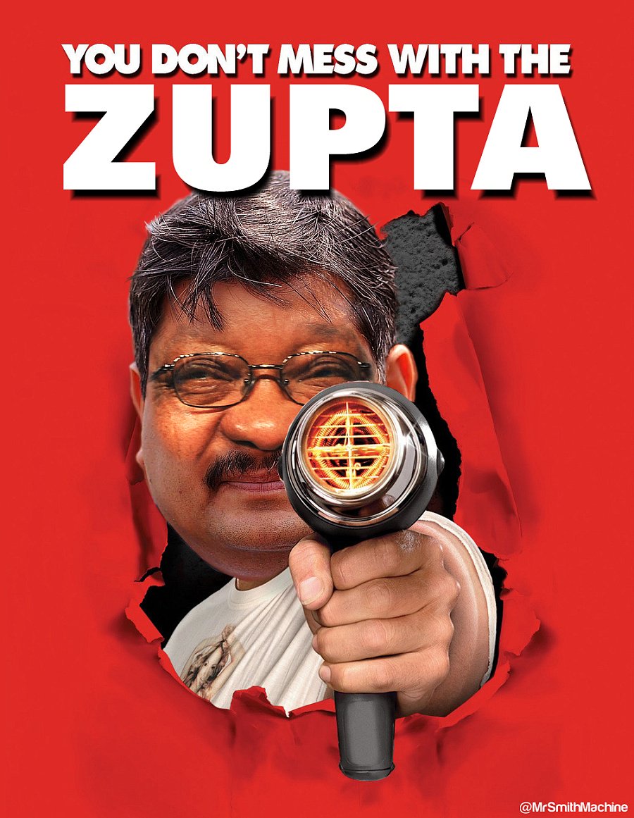 MrSmithMachine's tweet image. &quot;You Don&apos;t Mess With The Zupta&quot;  #StateCaptureMovieTitles #GuptaGate