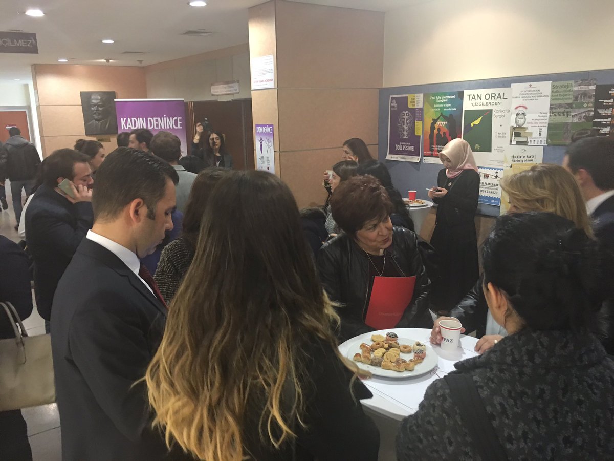"Kadın Denince" etkinliği birazdan Önder Öztunalı Konferans Salonu'nda sizlerle..