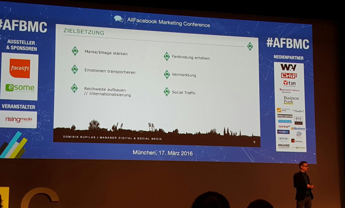 Sabrina_tippt's tweet photo. Digitale Taktik - Social Media Ziele des SV Werder Bremen - Fanbindung durch emotionalen Content #AFBMC https://t.co/AbMw2szhcS