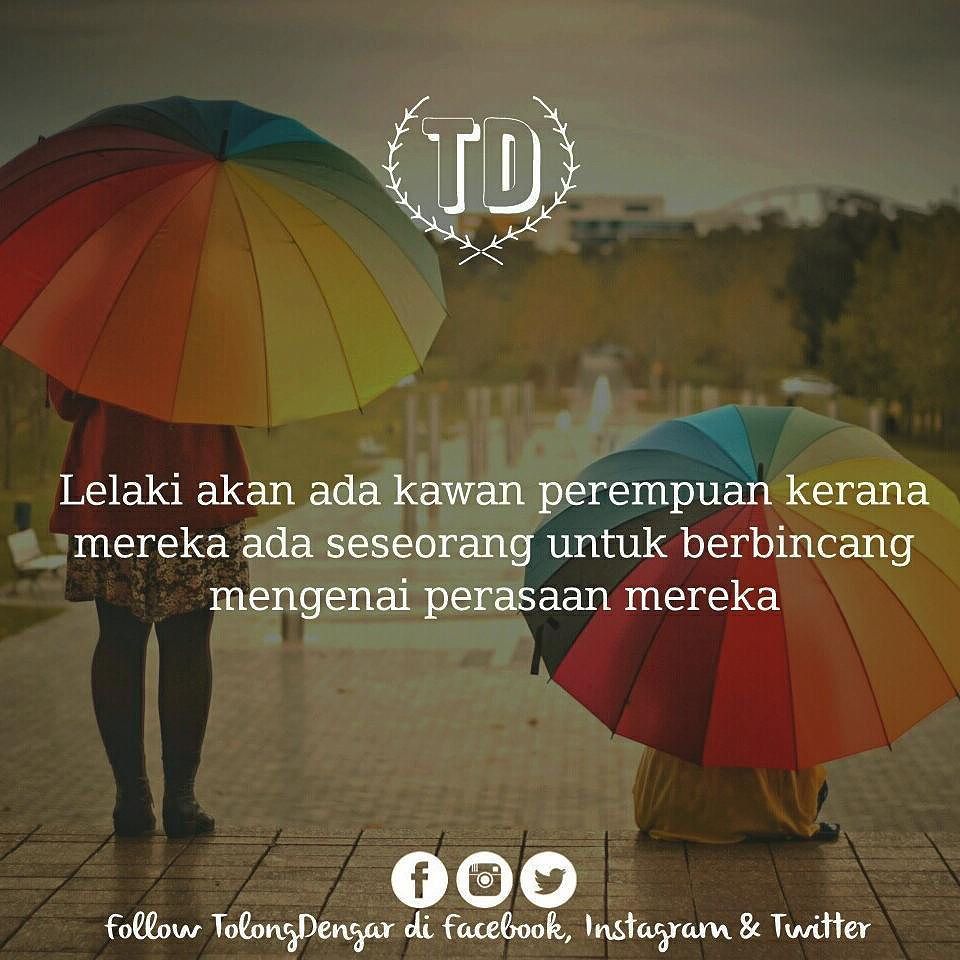 TolongDengar On Twitter Sebab Lelaki Ada Kawan Perempuan