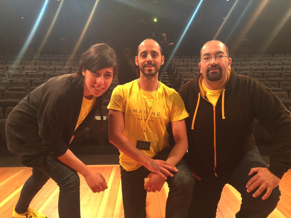 OliverGonzalezL's tweet photo. A pocas horas de mostrar nuestro trabajo en #Imagine7Islands gracias a @pcttenerife y @imaginecc https://t.co/6qzEJpFKiN