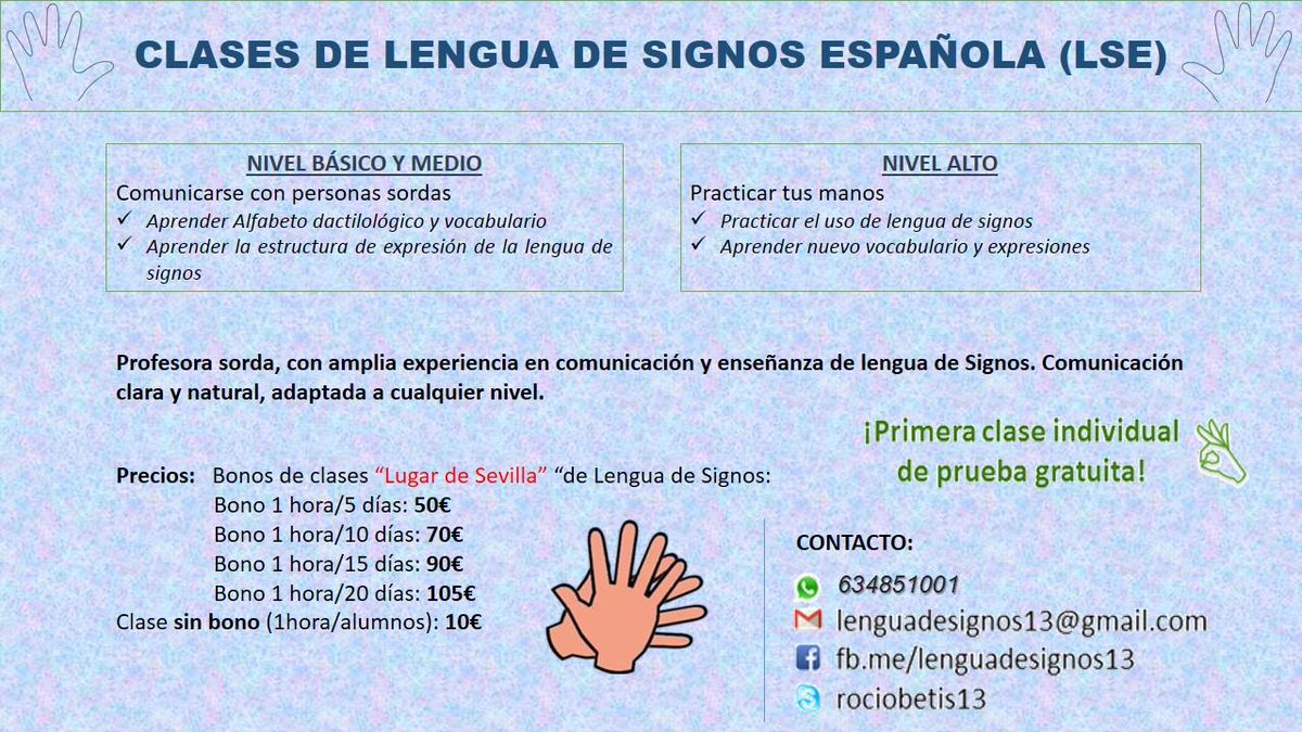 LenguaSignos13's tweet photo. Para quedar en persona (Sevilla)....Si te interesa, contacta conmigo. Mucho Ánimo https://t.co/s3Ty0NXd4m