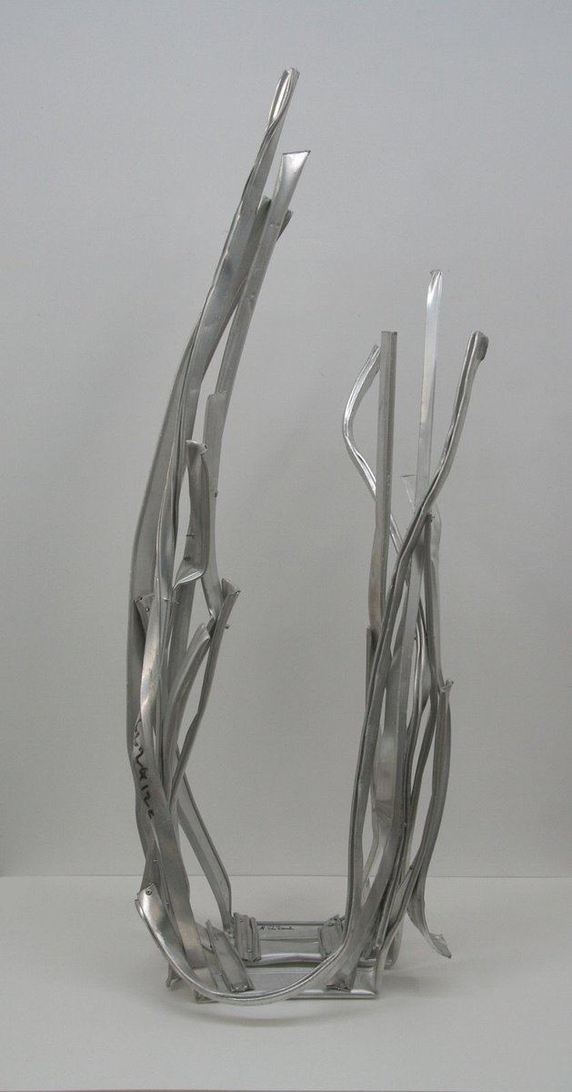 mimmo_centonze's tweet photo. Old iron 2011 - aluminum and rivets - 54,33-19,68-16,53'' (138x50x42 cm) #contemporaryart #internationart #art https://t.co/A38PTyBzYY