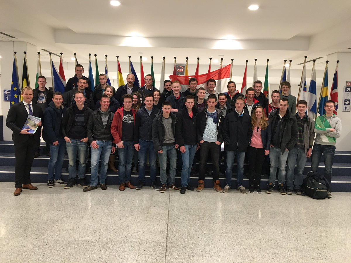 Welkom aan jongeren van Wellant <a href="/MBOHouten/">Wellant MBO Houten</a>, komen zelf kijken wie het #landbouwbeleid maakt. Compliment!