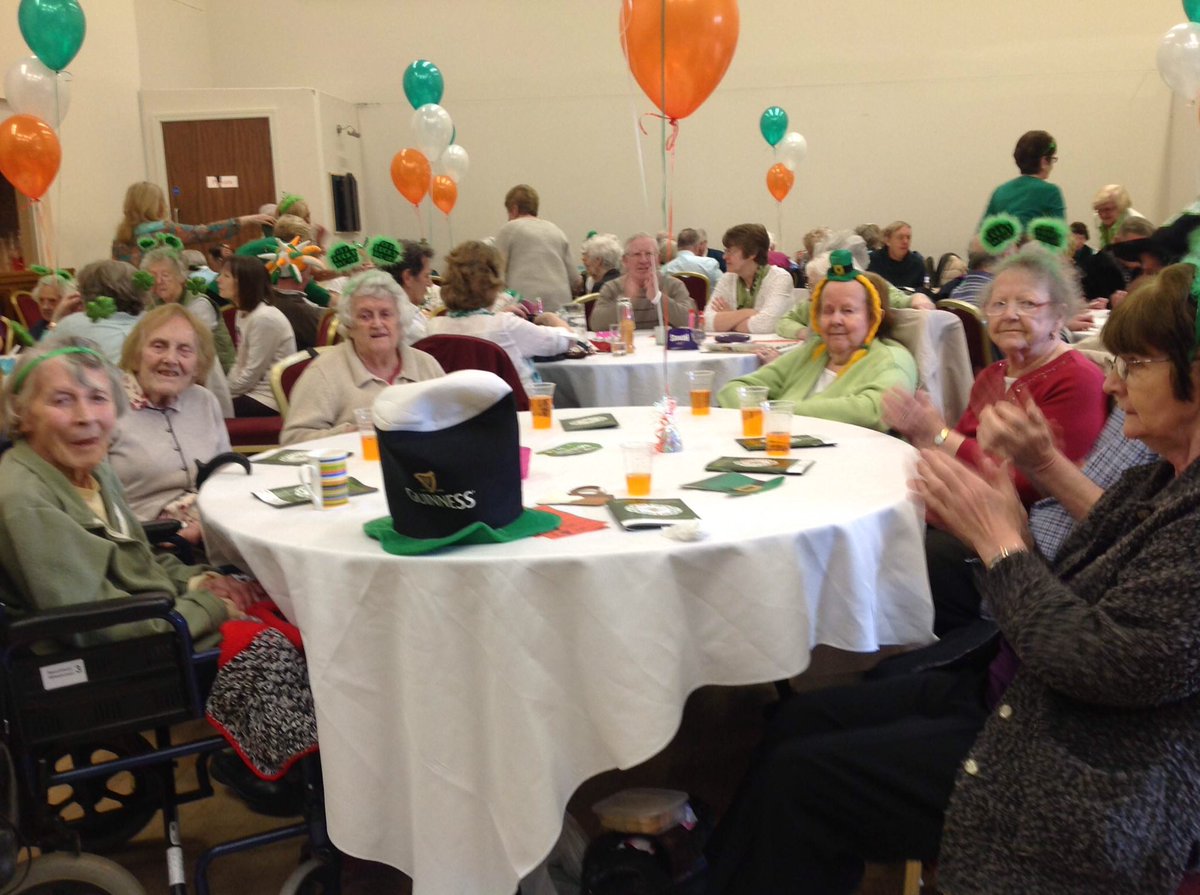 BeechfieldLodge's tweet photo. Happy #StPatricksDay from us at @BeechfieldLodge with some of our Residents having a good time at the #Irishcenter https://t.co/IPprameA5W