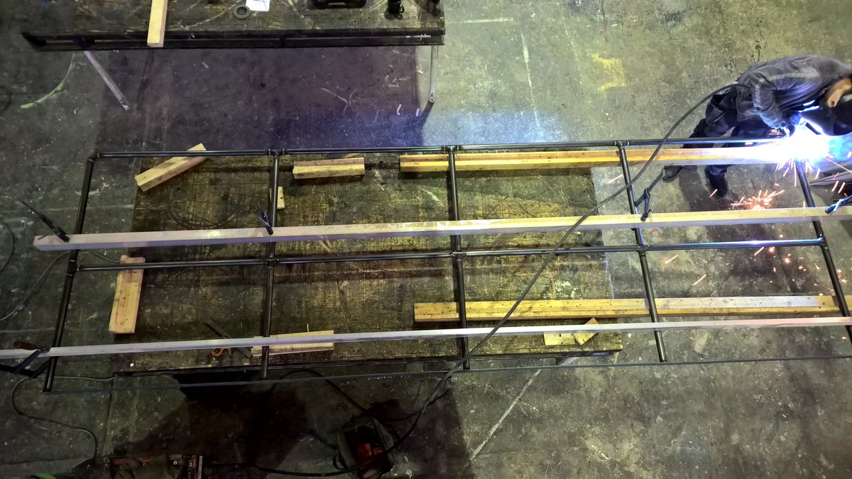 SplinterScenery's tweet image. It has been great working on the upcoming show #TheSignoftheTimes for @WiganLittleThtr #theatre #curtainup