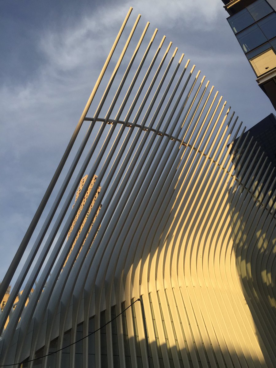 RobbieABrooks's tweet photo. Visited the new #WTCTransitHub, it was breathtaking. #NYCSites #Oculus #WTC https://t.co/cPFuhNqiYt