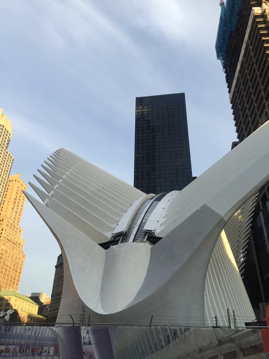 RobbieABrooks's tweet photo. Visited the new #WTCTransitHub, it was breathtaking. #NYCSites #Oculus #WTC https://t.co/cPFuhNqiYt