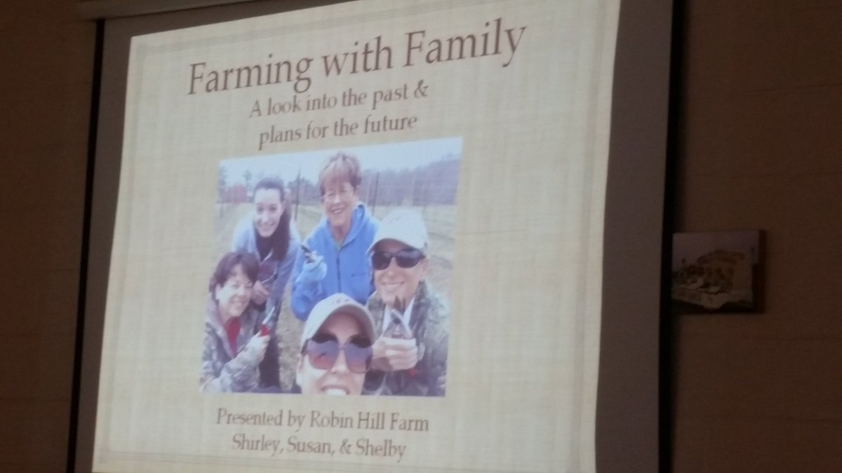 Great day 4 the 2016 Central MD Women in Ag Forum-Next up <a href="/TheFarmedLife/">The Farmed Life</a> <a href="/robin_farm/">Robin Hill Farm</a> #AgNerd