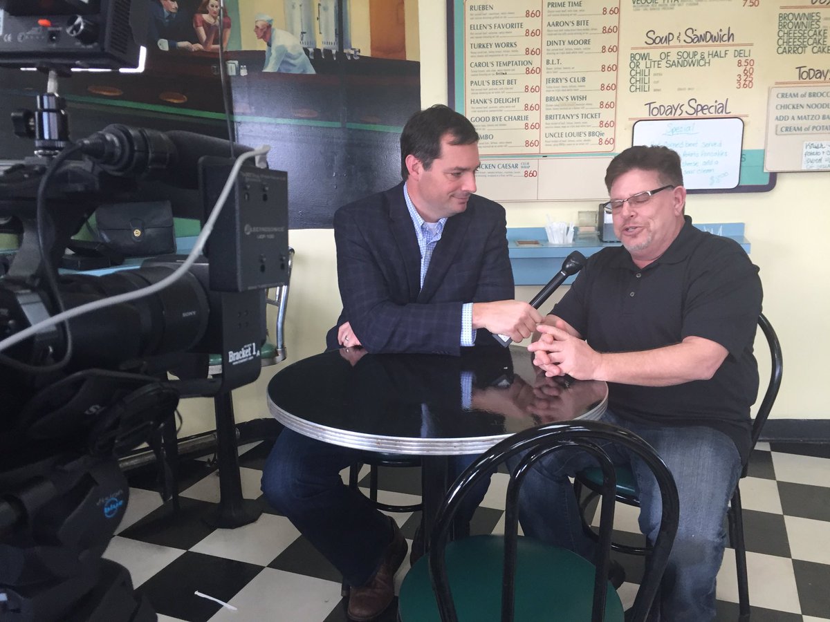 DearbornTV's tweet photo. Filmed w/ Councilman Brian O'Donnell at #matisdeli for #MeetYourCouncil https://t.co/wSMwcNeUOm