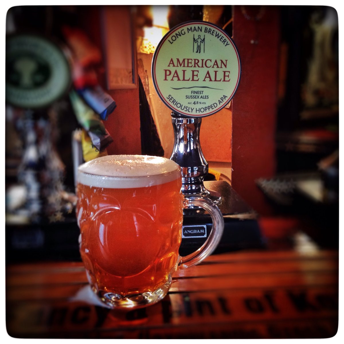 Long Man APA 4.8% £3.85 @ Saint James. Verdict 8/10. Not really that 'seriously hopped' but a very nice pint.