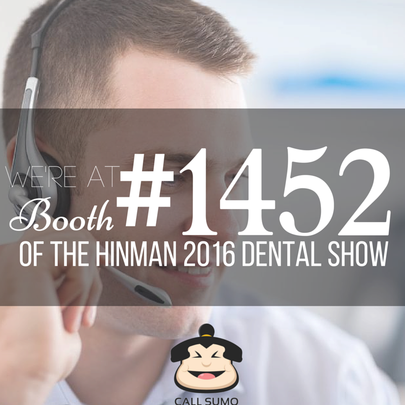 CallSumoAI's tweet photo. Say hi to #CallSumo CEO @ahmedreza at #Booth1452 and get a free demo! #Hinman2016 #makedentistrygreatagain #dental https://t.co/SLA8BAfSge