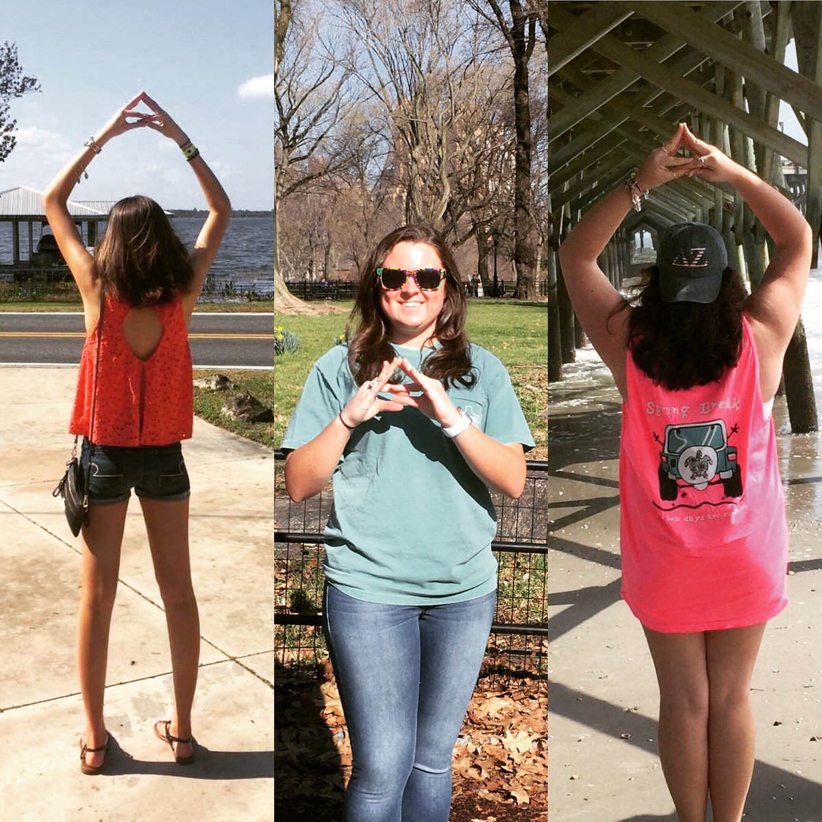 SFASU_DZ's tweet photo. Our sisters always {throw what they know} wherever they go! βοΈππ½ #DZtakesSpringBreak #pictureyourselfpan https://t.co/g1VyFZwQk3