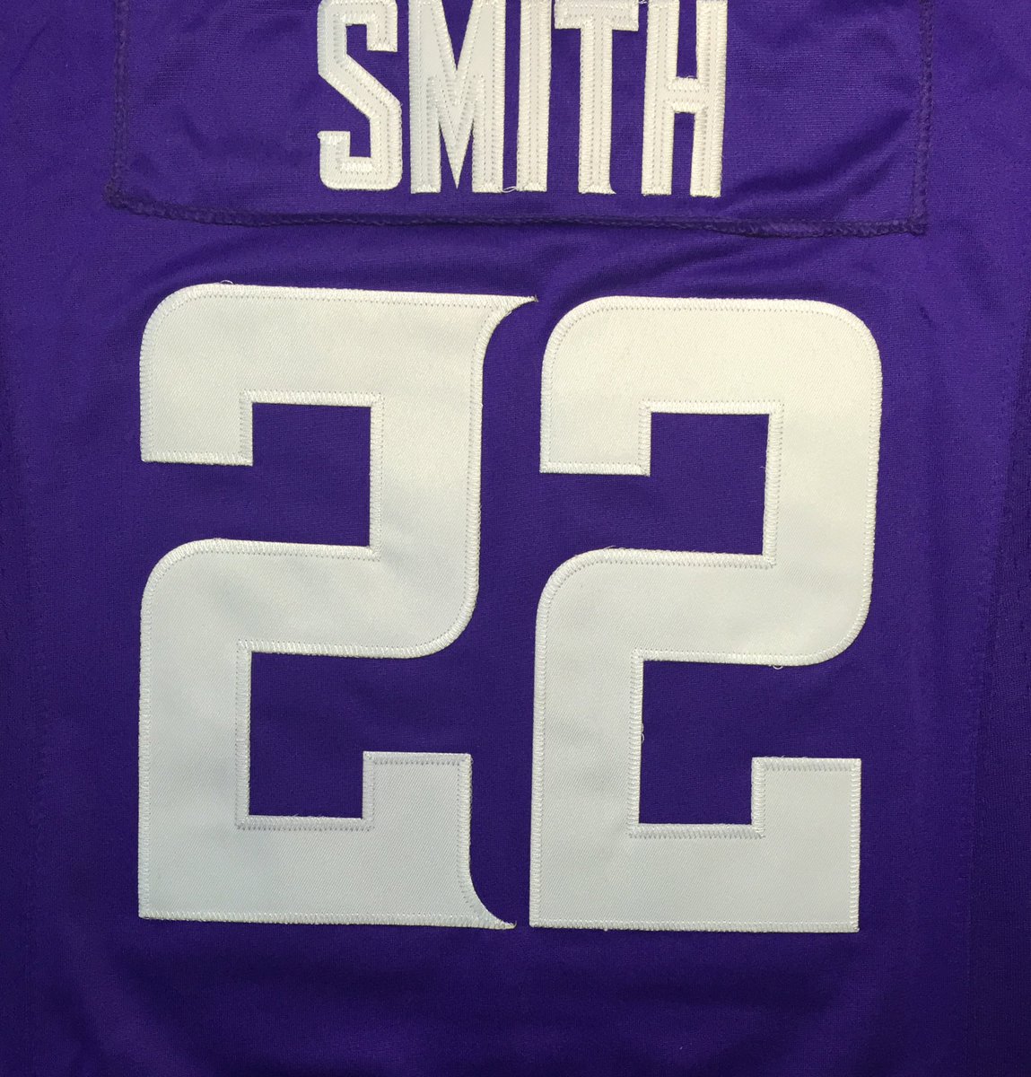 yesrepjerseysru's tweet photo. Vikings #22 Smith Purple Women Jersey $20.88 @yesrepjerseys #vikings #cheapjersey #NFLDraft #yesrepjerseys #nfl https://t.co/Nj45VI2Cy3