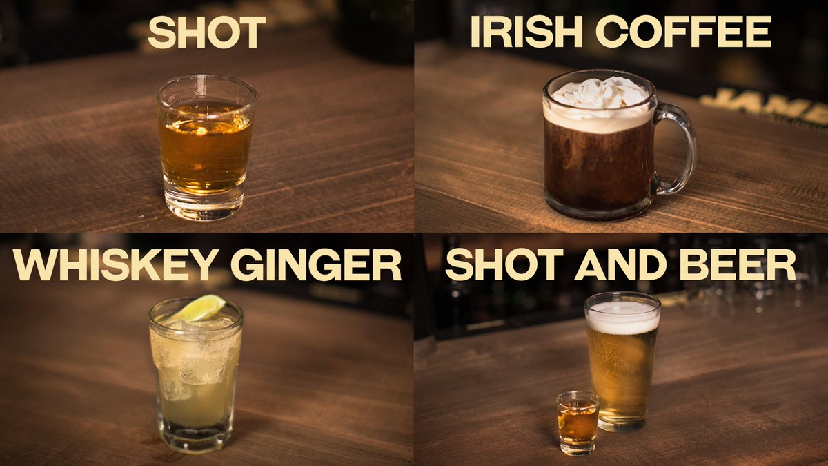 JamesonUS's tweet photo. Lots of #StPatricksDay drinking traditions, but everyone agrees on #Jameson. What’s yours? https://t.co/8PgInKI2CO