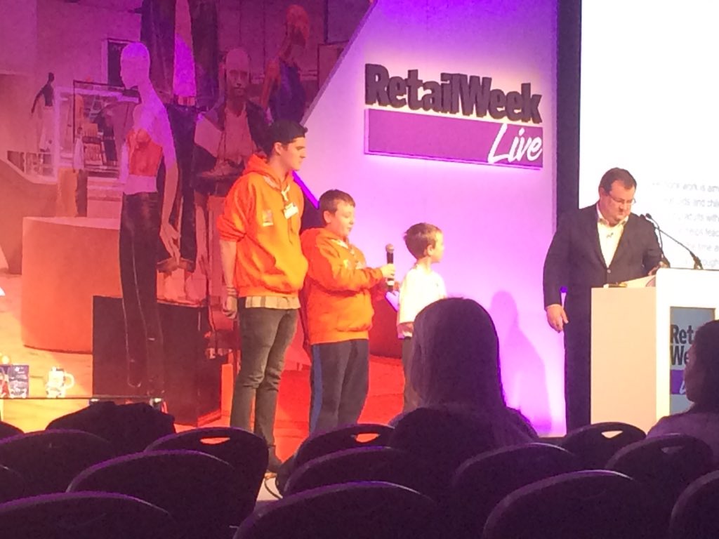 pernillehagild's tweet image. #RWL16  @RetailWeek  we need more brave and young entrepreneurs like these kids