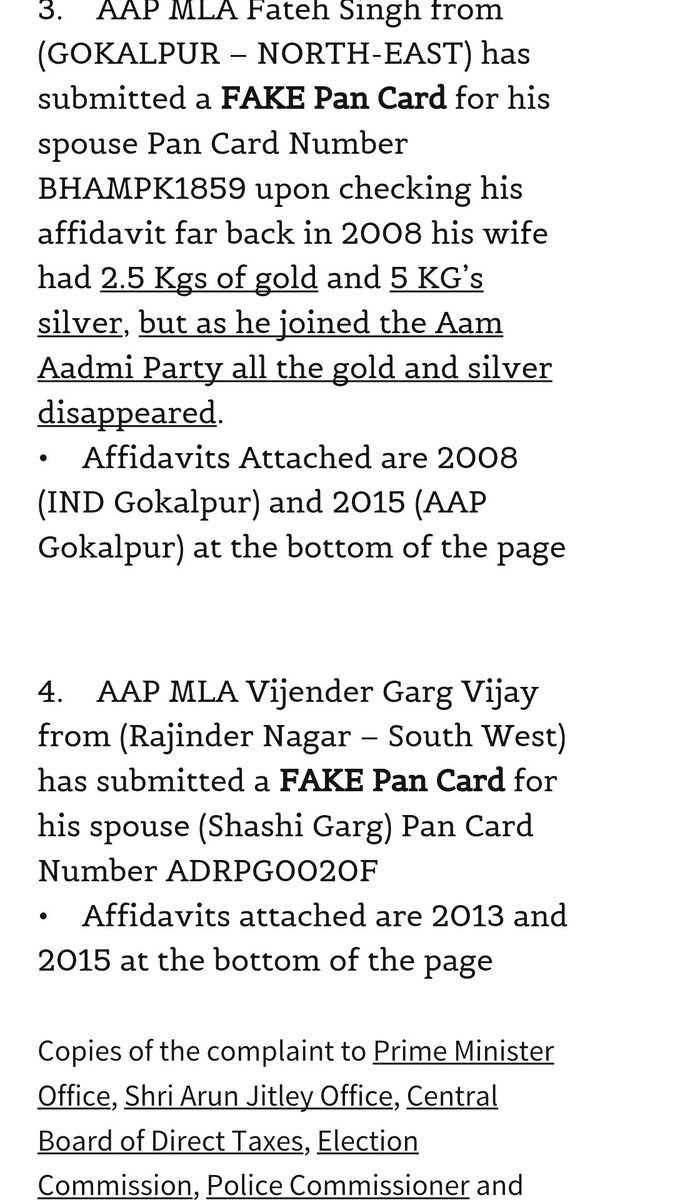 SaffronJay's tweet photo. बहुतही क्रांतिकारी!
.
@KapilMishraAAP सहित,फर्ज़ीवाल के 4MLA पर हलफनामे में गलत पैननंबर देनेका आरोप @ArvindKejriwal https://t.co/LXcVvK3CcO
