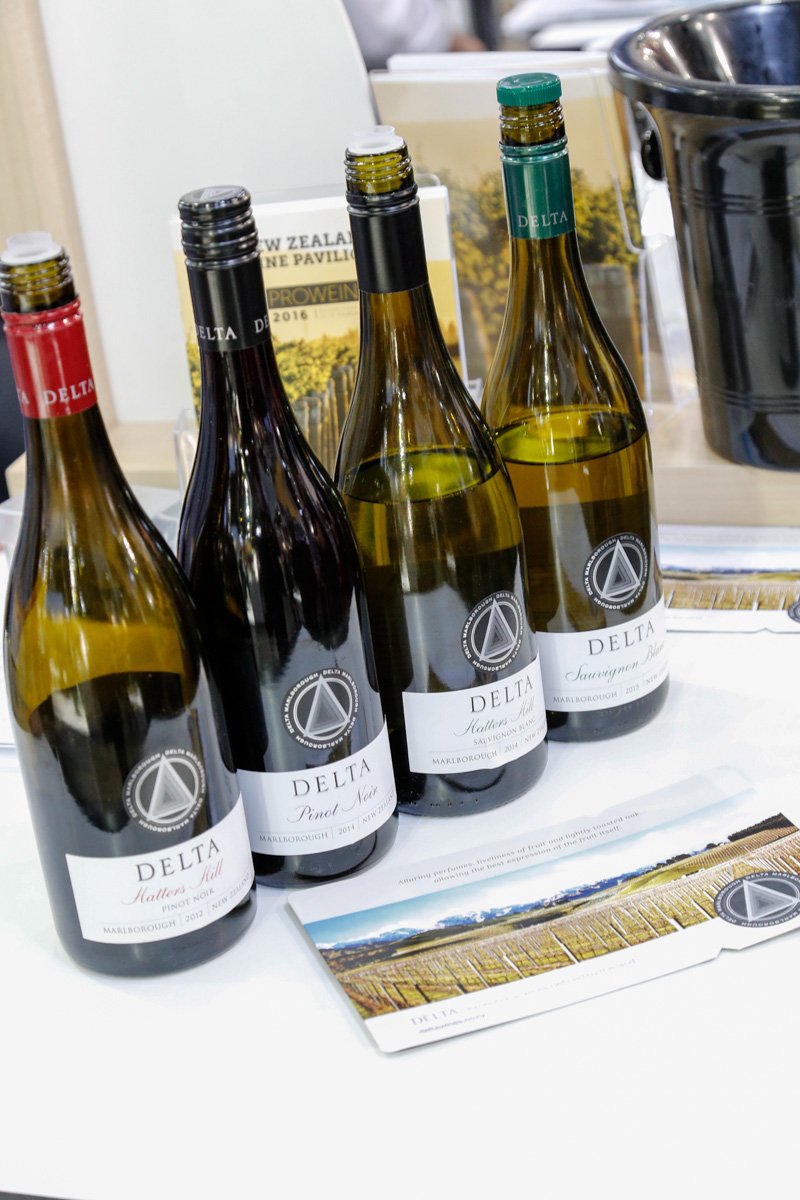 Our wines we presented at #ProWein in Germany #nzwine #DeltaWineCo