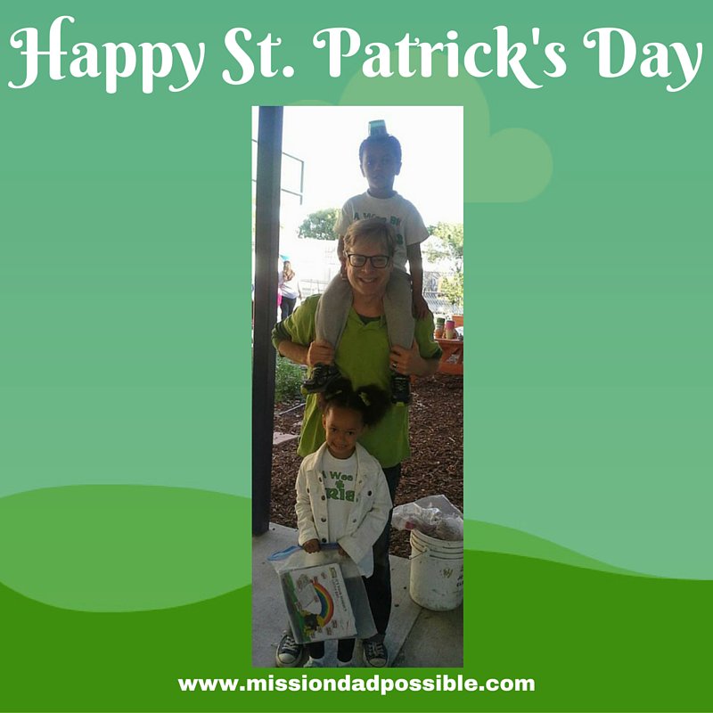 Dadpossible's tweet photo. Happy #StPatricksDay from #MissionDadpossible
What do you have planned?
#parenting #dating 
https://t.co/SW3PqdaP52 https://t.co/hSyECjFNlU