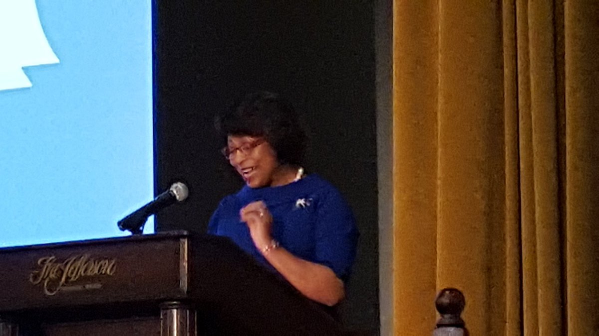 MyraGSmith's tweet photo. Dr. Betty Crutcher keynote at VA Mentoring  Partnership #lmrconnect #vamentoring https://t.co/ovqSWi5OzV