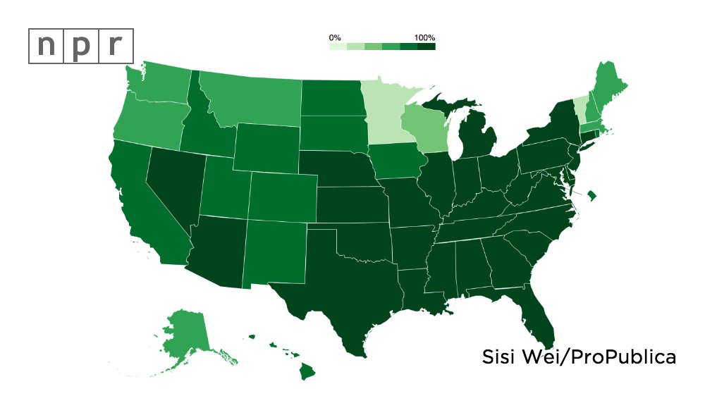 NPRHealth's tweet photo. Where do doctors get the most money from drug companies? Check out the interactive map. https://t.co/qQ4ffbqc6N https://t.co/U4GsqCFnkj