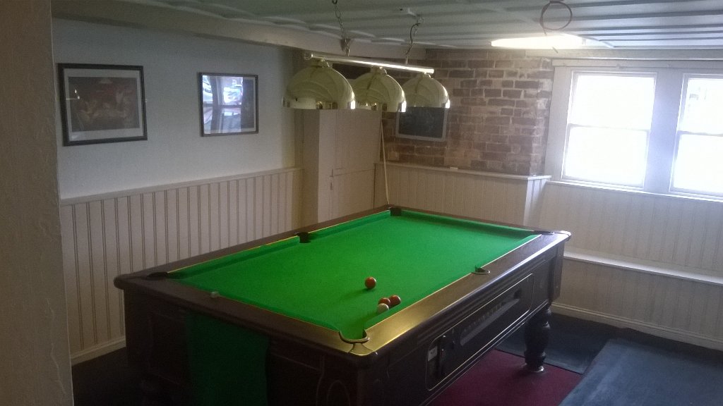 HGPubWareham's tweet photo. @ClaireNewton79 This is our Pool Room. It had a new floor last year and it was recently painted. https://t.co/D3TVzn3qnE