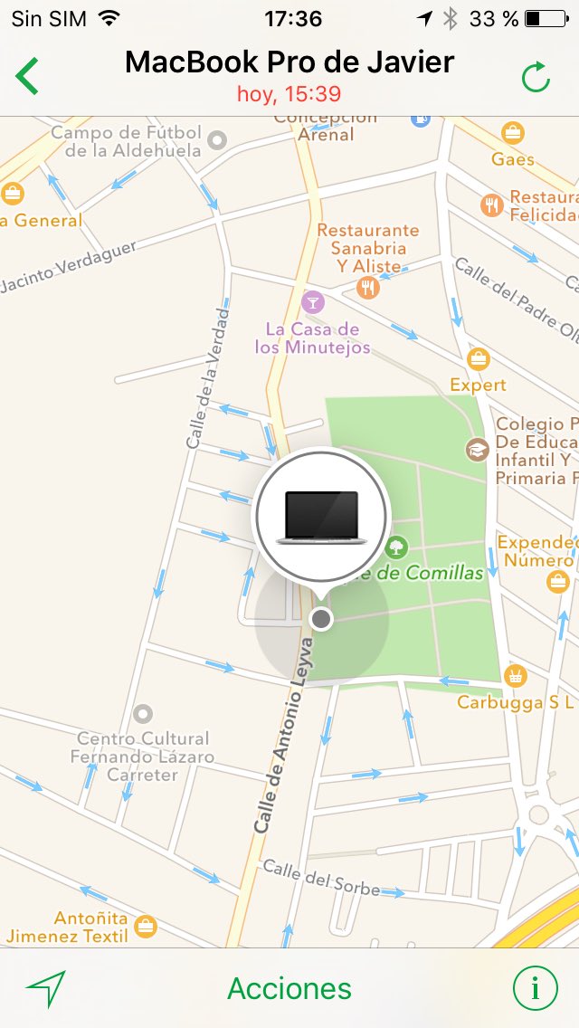 Q impotencia ver dnd esta l desalmado q se ha llevado mi ordenador hoy l Blume, y no poder hacer nada ya dsd BCN