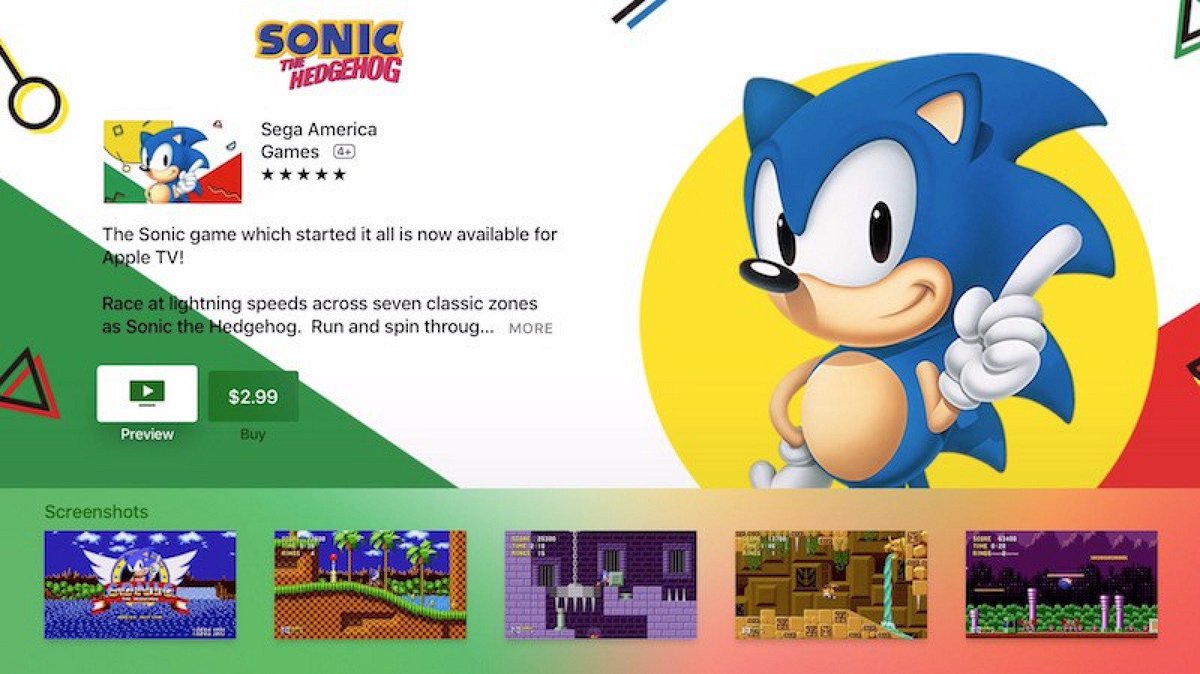 tvOSDesign's tweet image. 'Sonic The Hedgehog' Available Today on Apple TV, Sequels Coming Soon buff.ly/1UjcfW4
