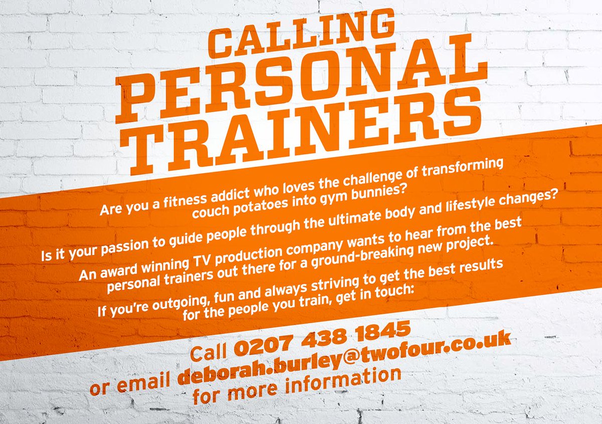 TVCastingSouth's tweet photo. @GedeF Hi Gede, I am currently casting Personal Trainers for a TV project and wondered if you might be interested? https://t.co/8Lnbf4KUHW