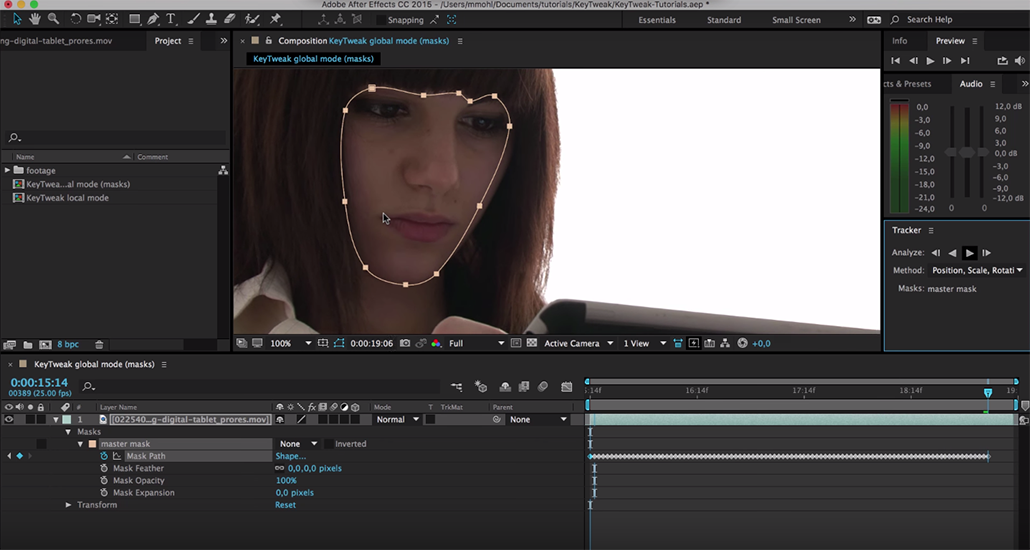 AdobeAE's tweet photo. Intermediate Tutorial: Refine &amp; correct a mask tracked w/ the Mask Tracker of #AfterEffects 
https://t.co/NZxhLidh03 https://t.co/hGT2ralH3y