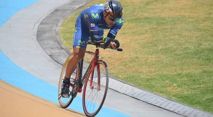 COLParalimpico's tweet photo. Álvaro Galvis fue sexto en persecusión individual de los 3000 metros categoría C2 del Mundial de Pista #OrgulloCPC https://t.co/1gzTzLoAhN