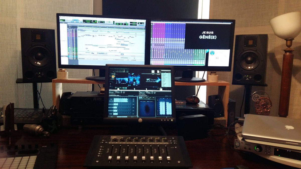 HPCSound's tweet photo. #militantisme #blackblancbeur 
Le mix de Je suis gené(e) de Lionel Soam sort du studio @HPCSound studio https://t.co/W0g54o8gZj