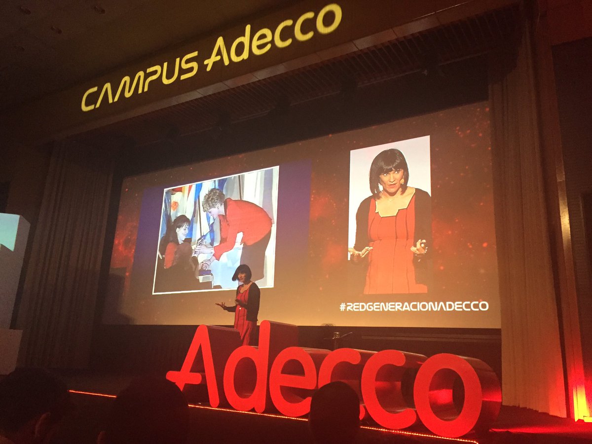 natijauskas's tweet photo. Brutal @_IreneVilla_  en #RedGeneracionAdecco de @adecco_es hablando sobre inteligencia emocional. https://t.co/OaBtcRQG7F