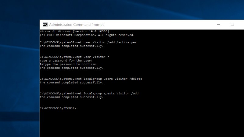 lifehacker's tweet image. Microsoft hid guest accounts in the latest Windows 10. Here&apos;s how to create one: lifehacker.com/how-to-create-…