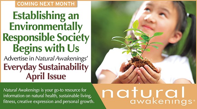 Getting stoked to talk #EverydaySustainability next month in #NaturalAwakeningsMagazine!