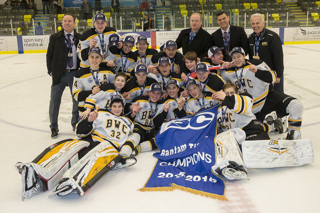 bwchockey's tweet image. Congrats to our Bantam A1s and good luck at Westerns!