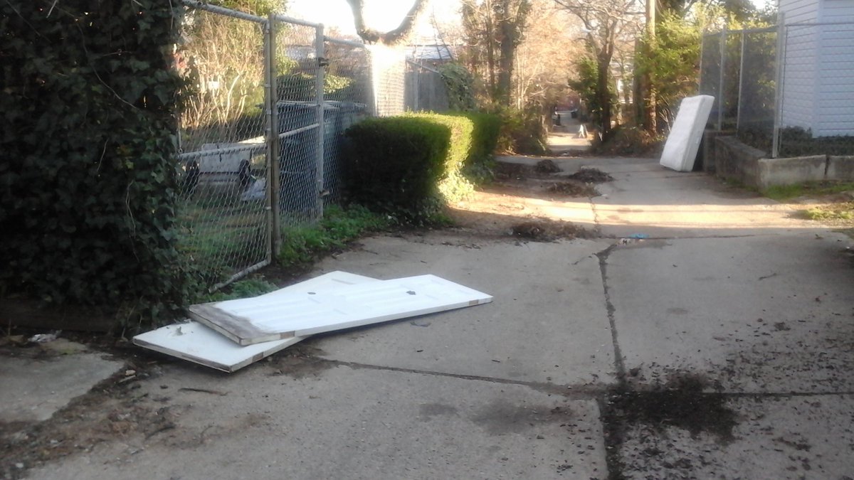 latisha_huntley's tweet photo. 2817 Q Street SE alley cleaning https://t.co/sFHtaYvhYR