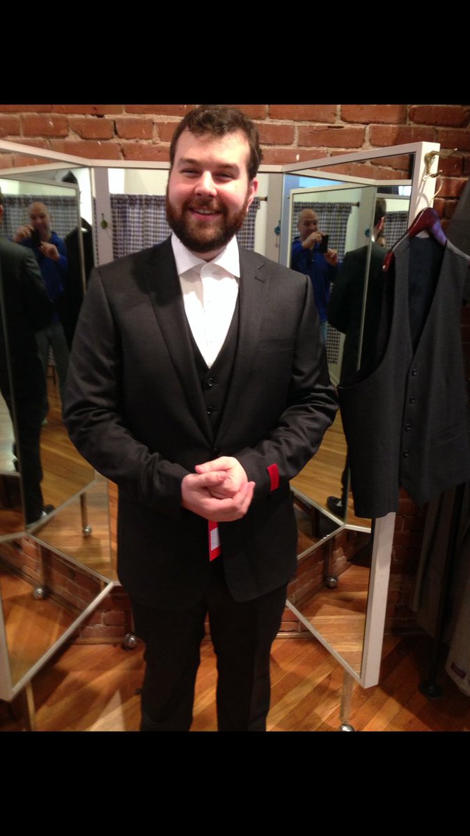 alwithabeard88's tweet image. Picked up my new suit from @Houndstoothkc yesterday! Thanks guys, going to look amazing for my wedding!