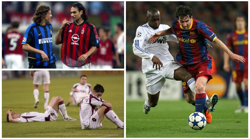 FourFourTwo's tweet photo. What happened when other big rivals met in Europe? #UCL #UEL https://t.co/Hb8uTgWWxn #MUFC #LFC https://t.co/XrM8soSxk0