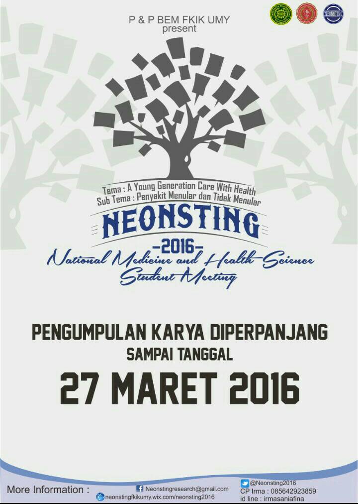 Masih ada waktu loh gaes buat ikutan neonsting