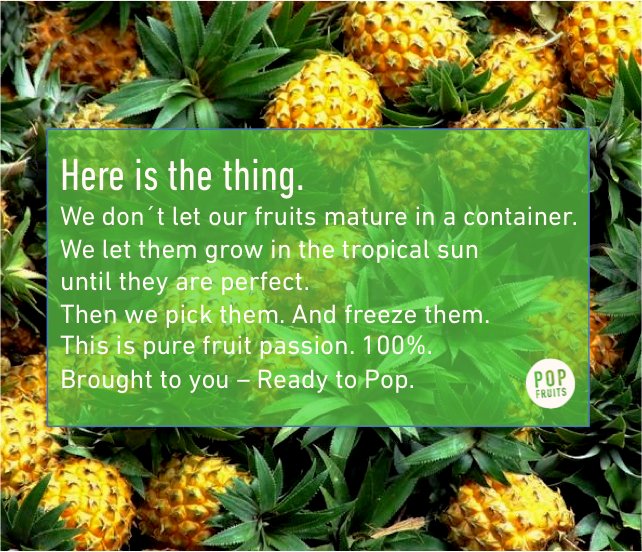 Green is a lovely colour. Enjoy life, Pop Fruit. Happy #StPatricksDay #popfruits